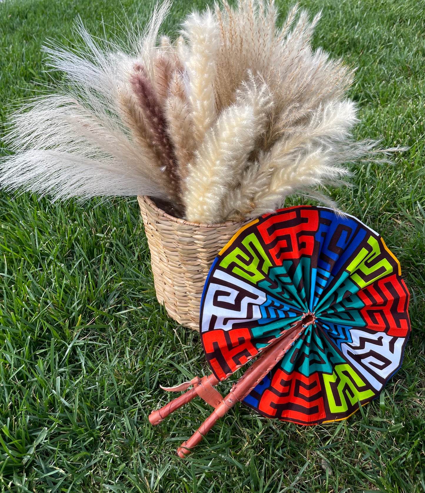 Ankara Hand Fans