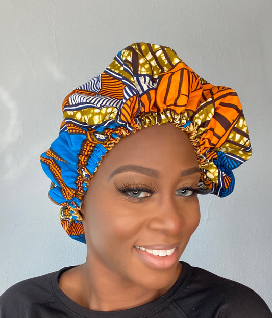 Hand Crafted Satin Turban